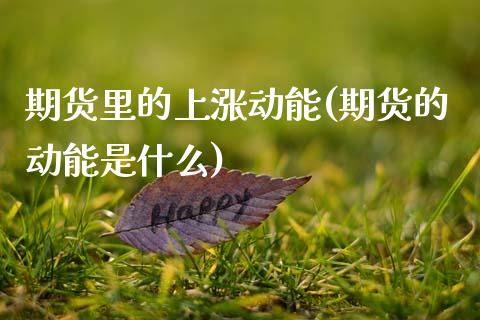 期货里的上涨动能(期货的动能是什么)_https://www.zghnxxa.com_黄金期货_第1张