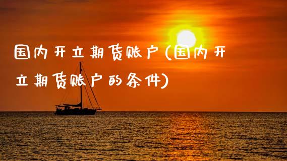 国内开立期货账户(国内开立期货账户的条件)_https://www.zghnxxa.com_国际期货_第1张