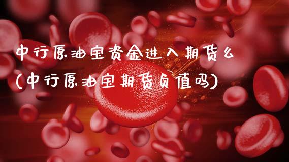 中行原油宝资金进入期货么(中行原油宝期货负值吗)_https://www.zghnxxa.com_内盘期货_第1张