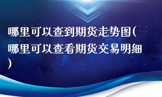 哪里可以查到期货走势图(哪里可以查看期货交易明细)_期货直播室_第1张_期货直播室 哪里可以查到期货走势图(哪里可以查看期货交易明细)_https://www.zghnxxa.com_期货直播室_第1张