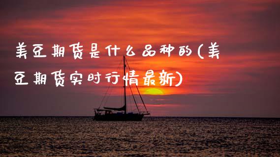 美豆期货是什么品种的(美豆期货实时行情最新)_https://www.zghnxxa.com_国际期货_第1张