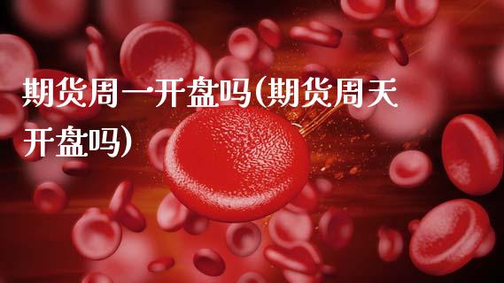 期货周一开盘吗(期货周天开盘吗)_https://www.zghnxxa.com_黄金期货_第1张
