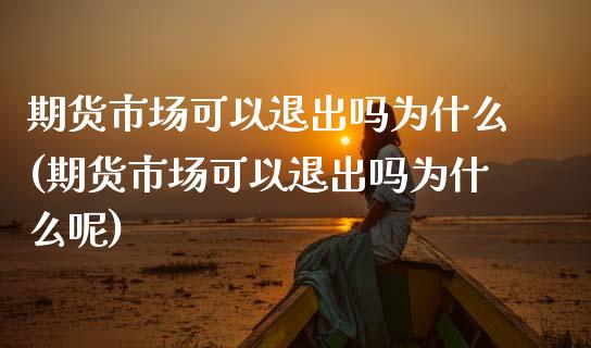 期货市场可以退出吗为什么(期货市场可以退出吗为什么呢)_期货直播室_第1张_期货直播室 期货市场可以退出吗为什么(期货市场可以退出吗为什么呢)_https://www.zghnxxa.com_期货直播室_第1张