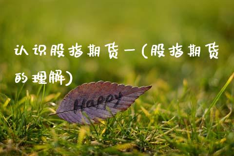 认识股指期货一(股指期货的理解)_期货直播室_第1张_期货直播室 认识股指期货一(股指期货的理解)_https://www.zghnxxa.com_期货直播室_第1张